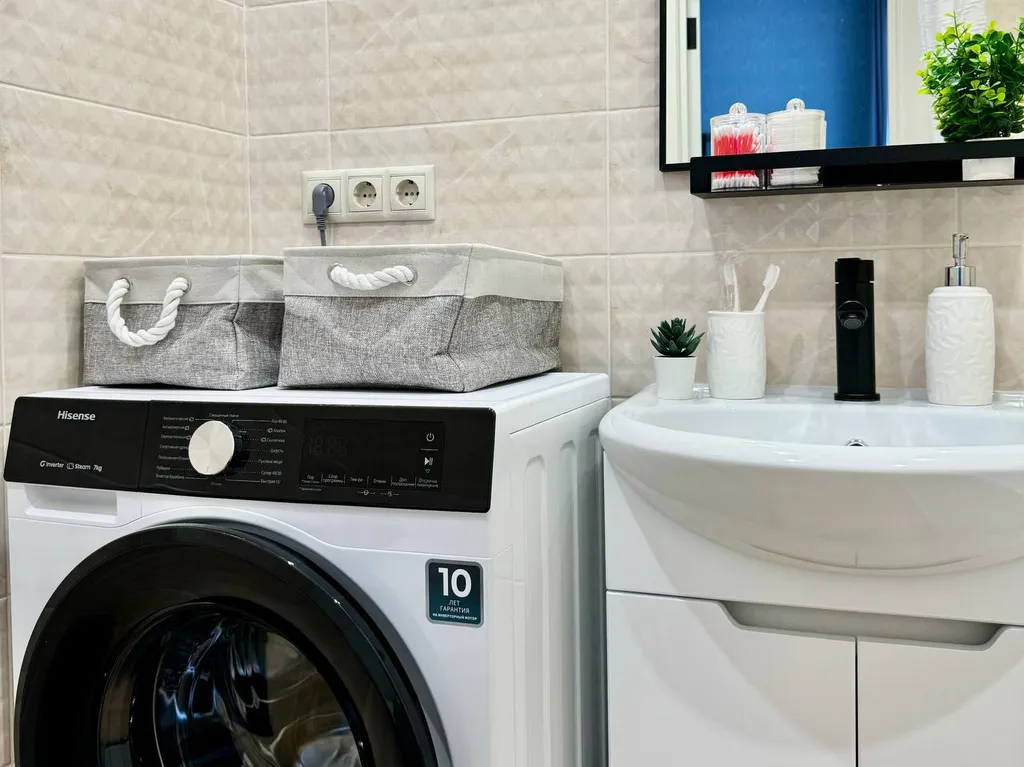 Светлая студия для четырёх гостей рядом с Термы Видное