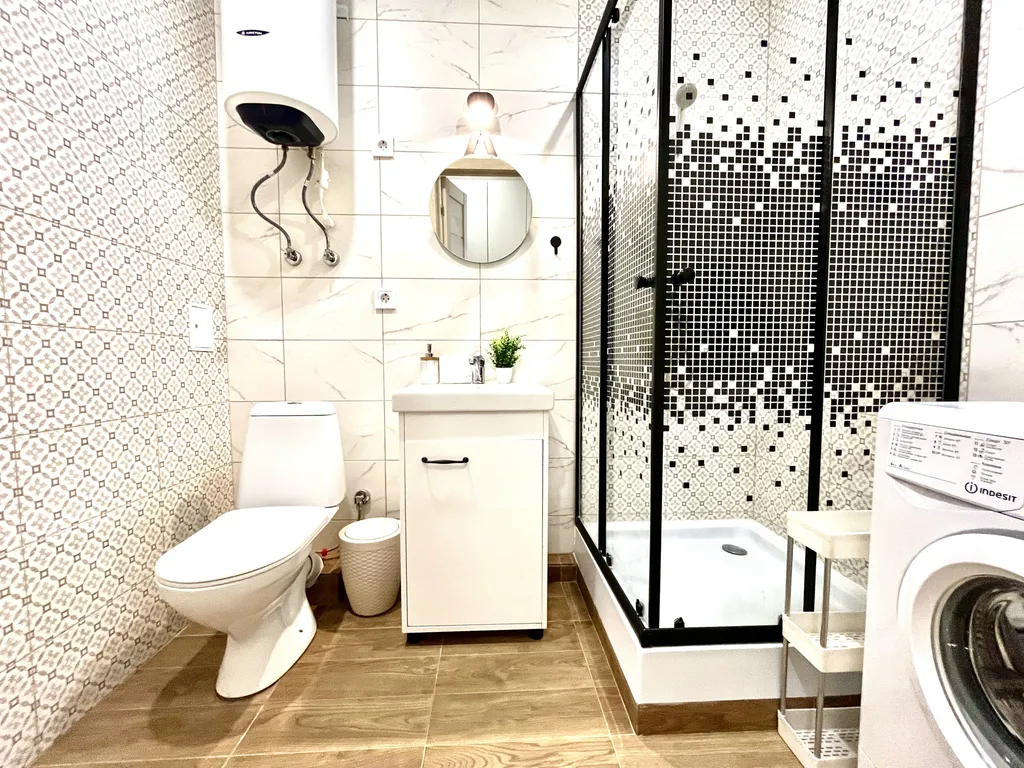 Квартира Квартира Новая студия с отличным ремонтом и видом на море — Анапа