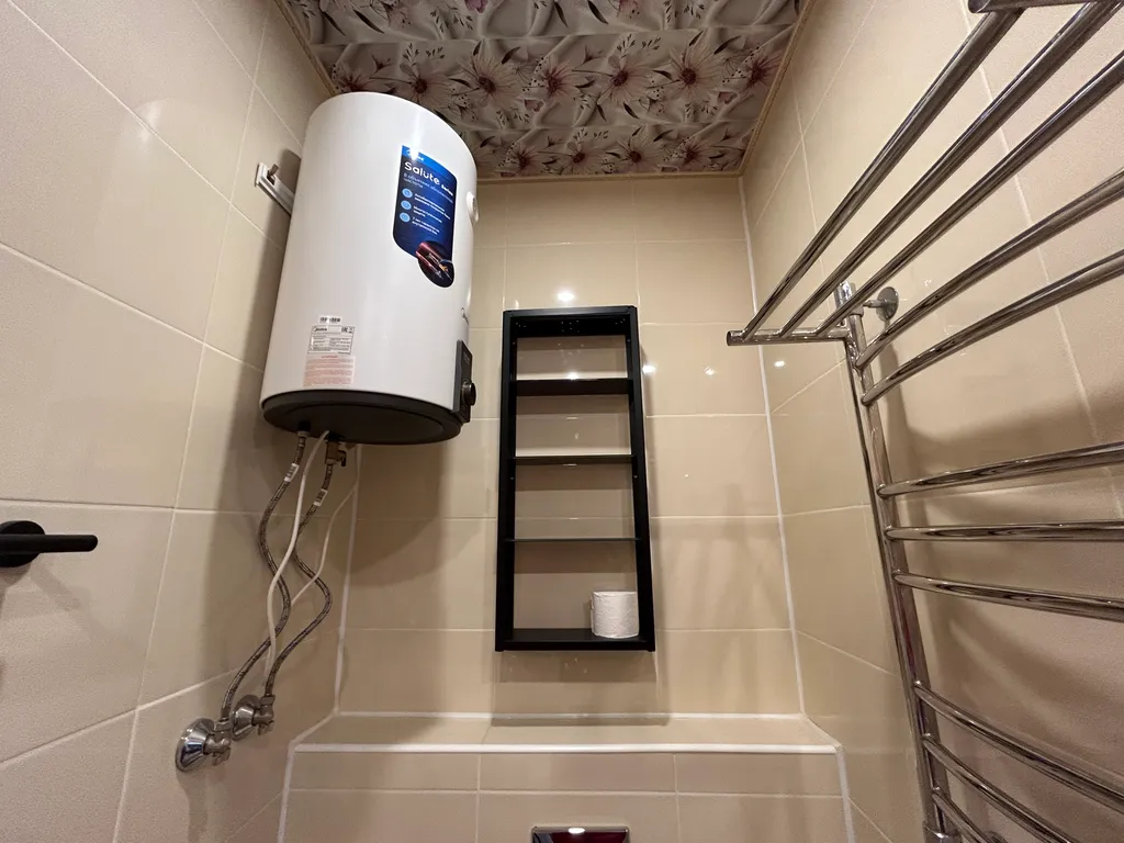 Студия с красивым видом на центр города