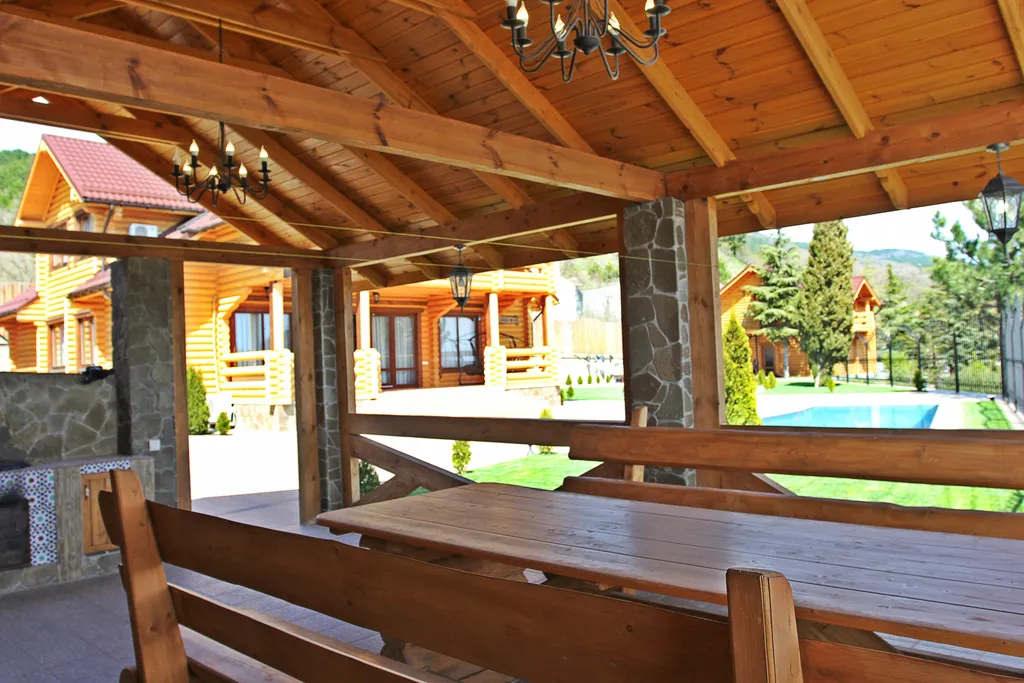 Дом с панорамным видом на море и гору Аю-Даг