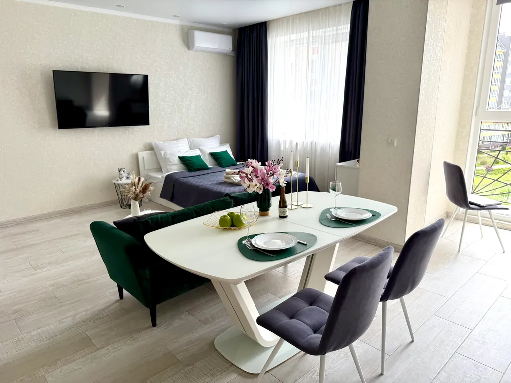 Квартира с видом на озеро