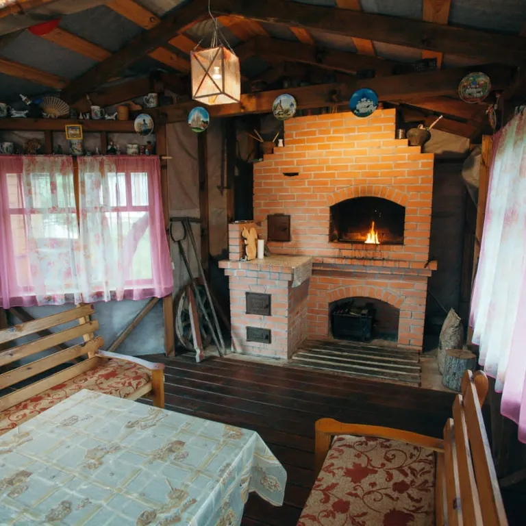 Уютный домик с баней и фурако и барбекю в 10 минутах от центра