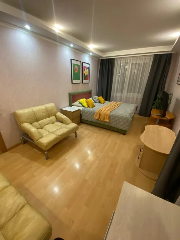 1-комнатная видовая квартира недалёко от центра города