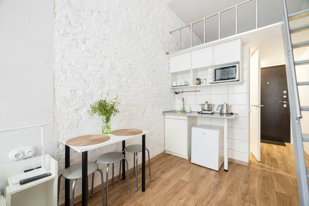 Квартира Квартира Двухуровневая евро студия в самом центре — Санкт-Петербург