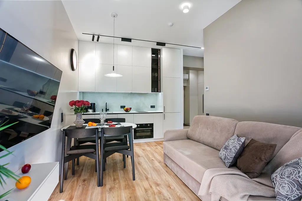 Стильная квартира Чайка с видом на море