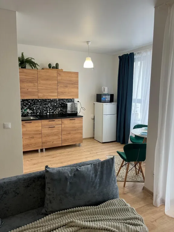 Уютная студия в тихом районе