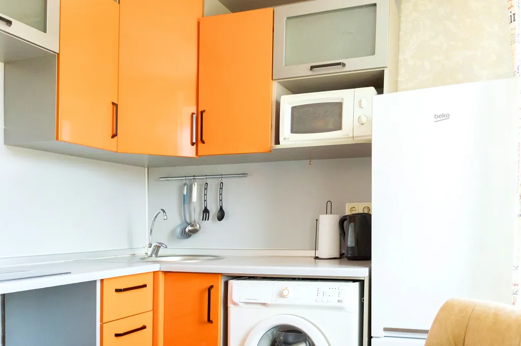 Уютная двухкомнатная квартира на 4 этаже с балконом, кондиционером