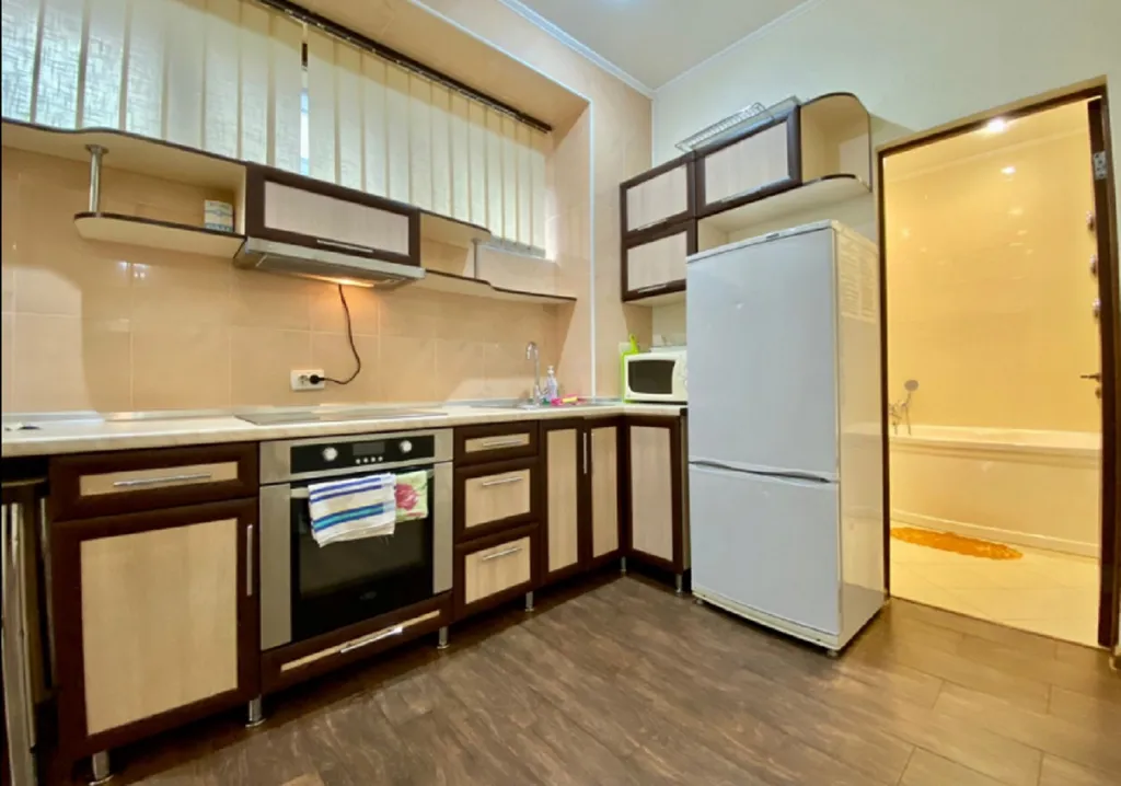 Тихая квартира с балконом в Приморском парке