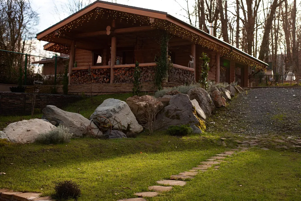 Коттедж лес