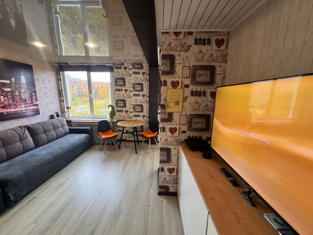 Квартира Уютная студия около Bigwood с PlayStation — аренда посуточно в Кировск