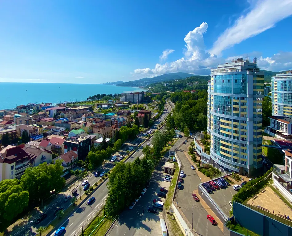 Квартира Квартира Студия с шикарным видом на море и горы "магнолия" — Адлер