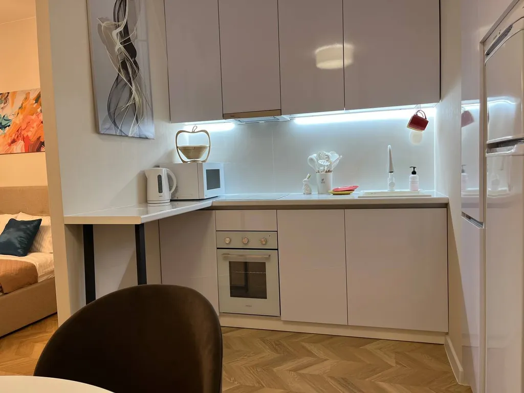 Стильная студия в современном комплексе