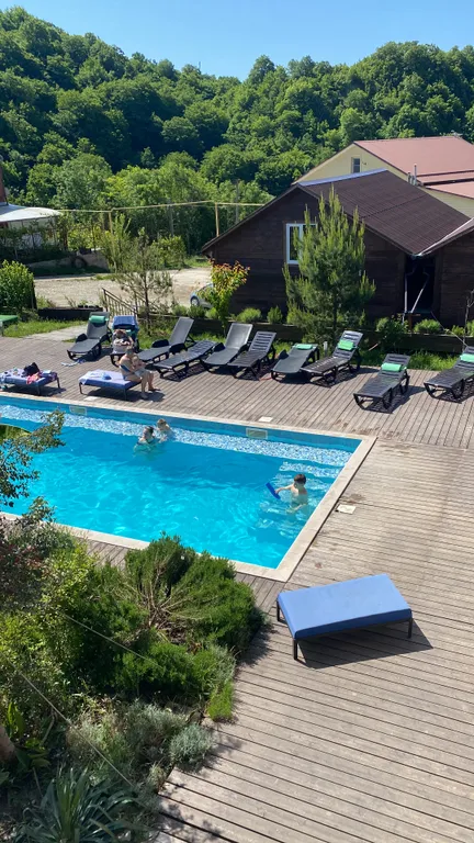 4 Деревянный дом для отдыха 9 гостей