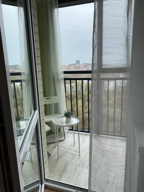 Новая квартира с видом на город