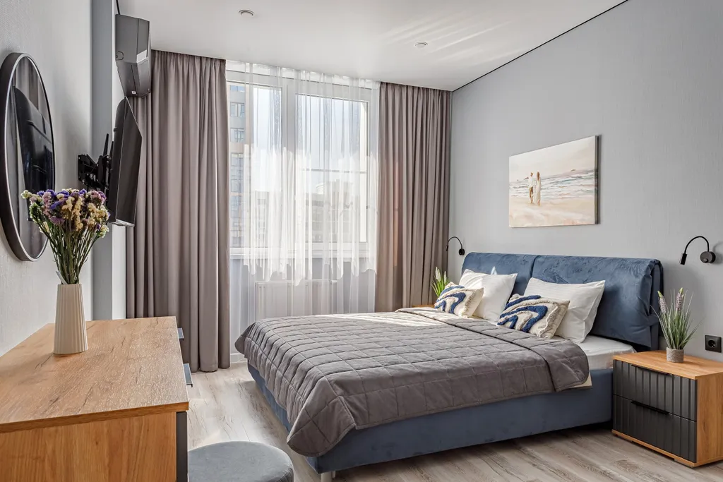 Премиальные двухкомнатные апартаменты с шикарным видом на город