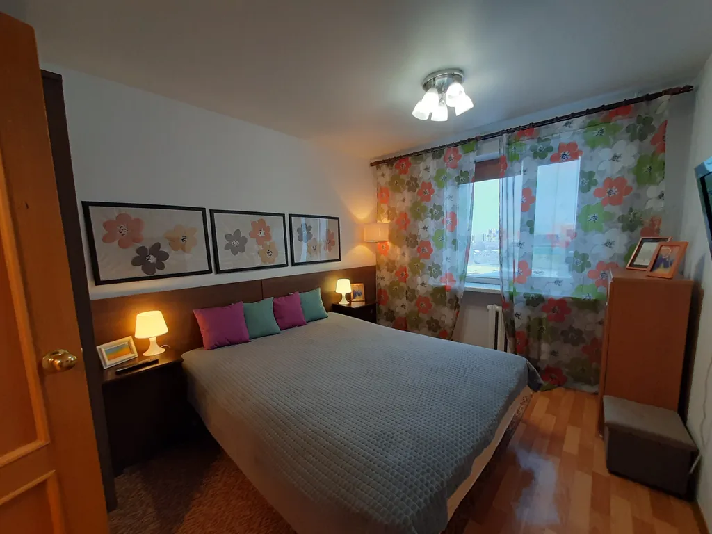 Большая квартира c красивым видом на город