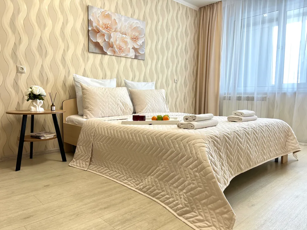 Квартира Превосходная однушка с массажером и бесконтактным заселением — аренда посуточно в Новый Уренгой