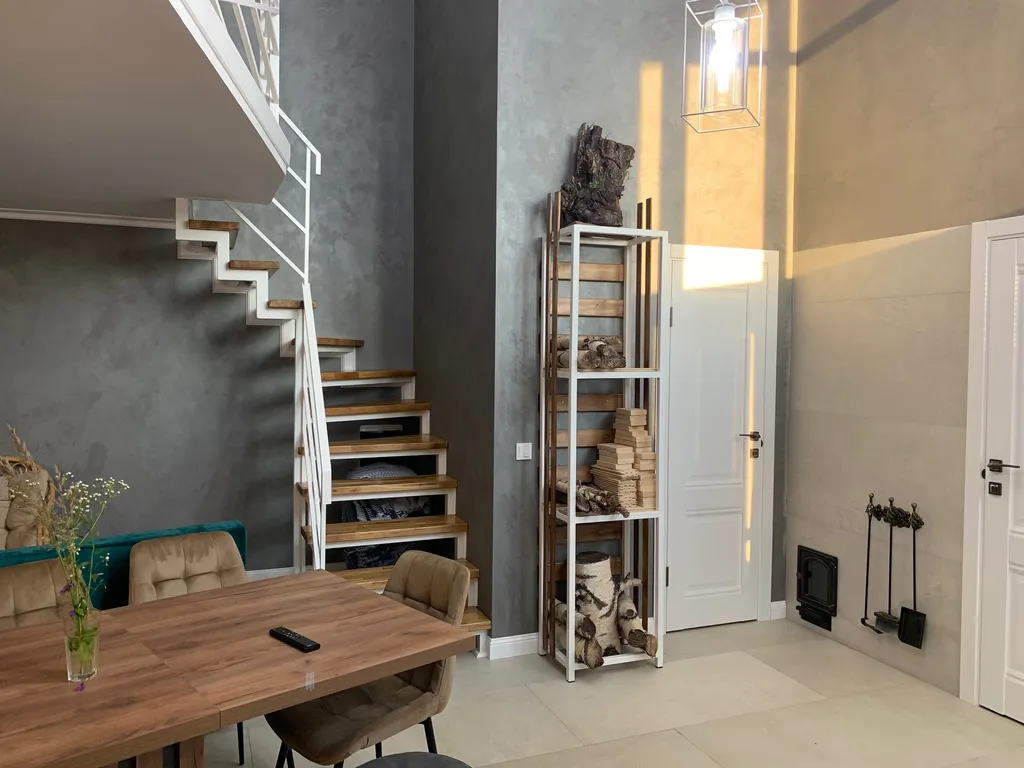 Уютный дом с баней на дровах