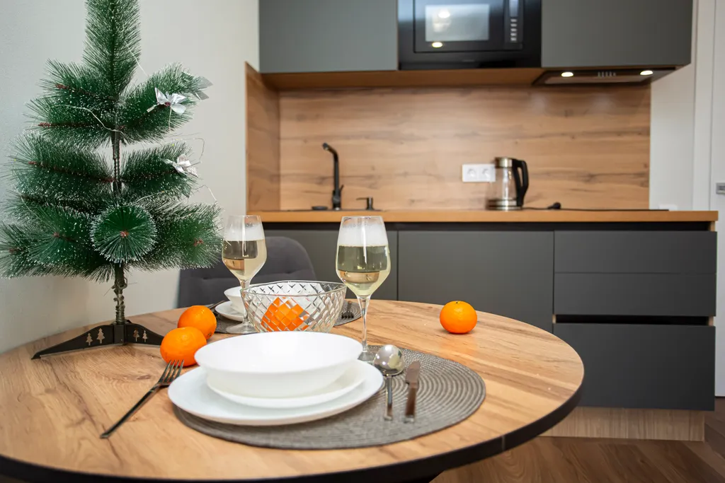 УК Атмосфера Квартира Крем-брюле с видом на горы