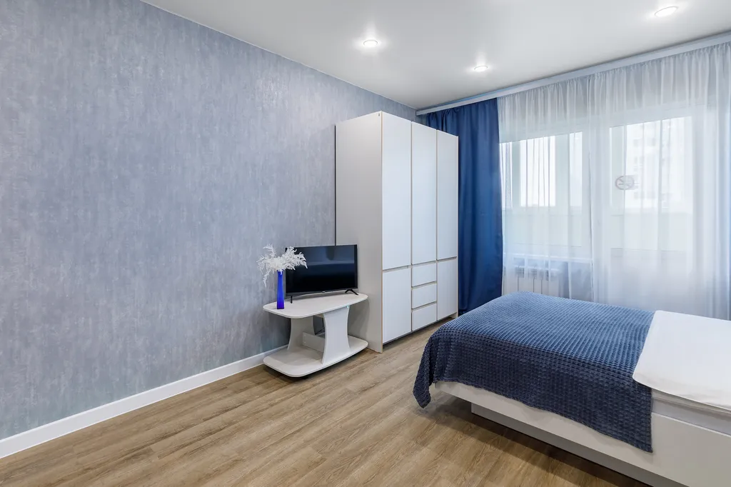 Апартаменты цвета индиго с видом на Суру