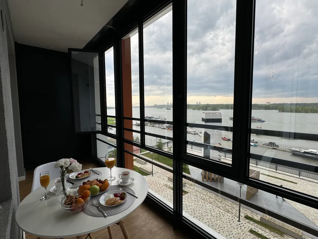 Квартира Апартаменты с шикарным видом на реку — Новосибирск