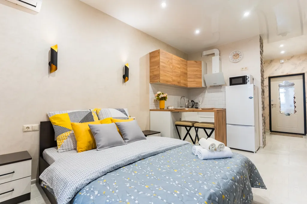 Студия в ЖK Новые огни в сердце города от LetoApart