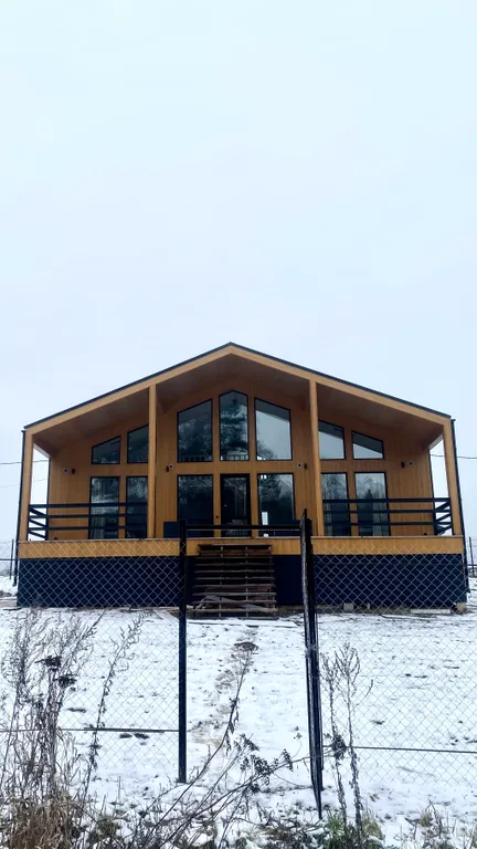 Тишина и релакс в новом уютном доме у леса