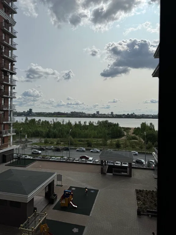 Уютная студия с видом на центр города
