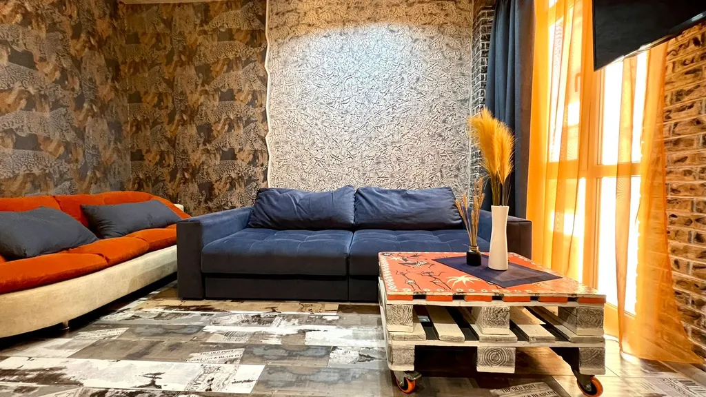 Квартира Квартира Стильная и сочная студия в ЖК Сорренто Парк — Сириус