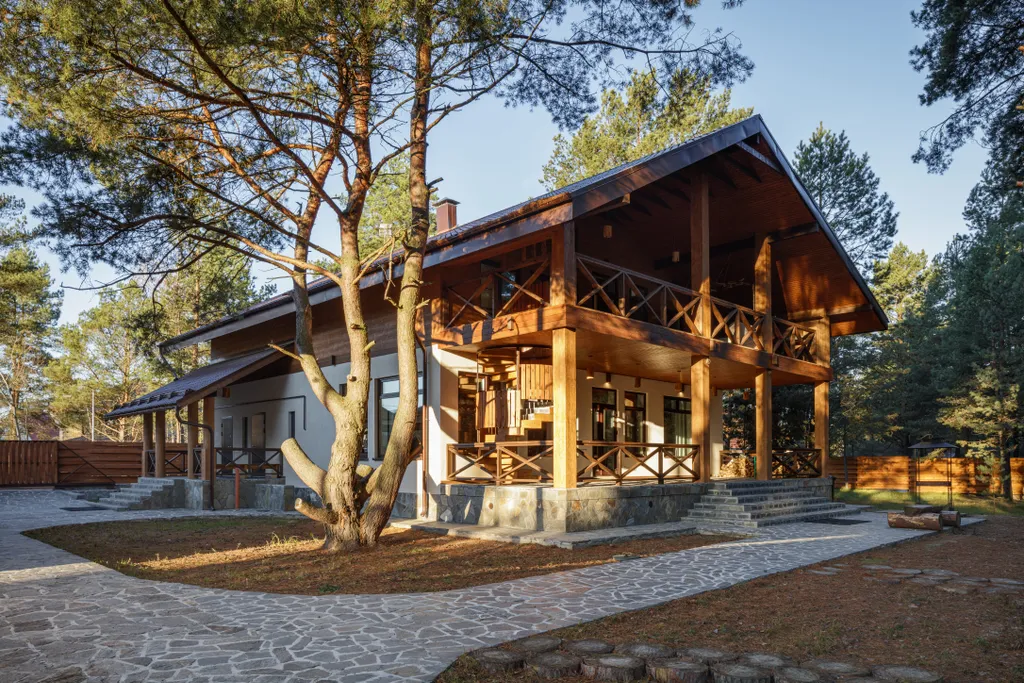 Коттедж Шале Белые пески — аренда посуточно в Воскресенск