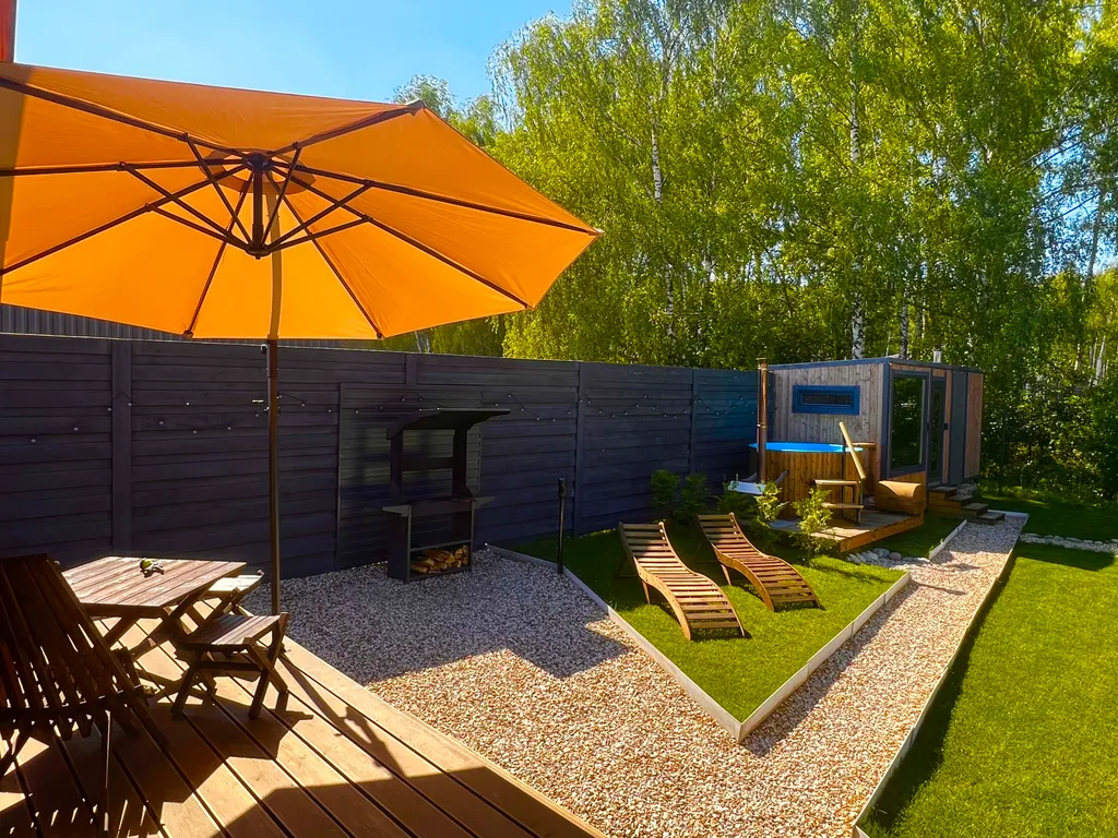 Коттедж Частный дом Art house с камином, купелью и баней — Шишкино