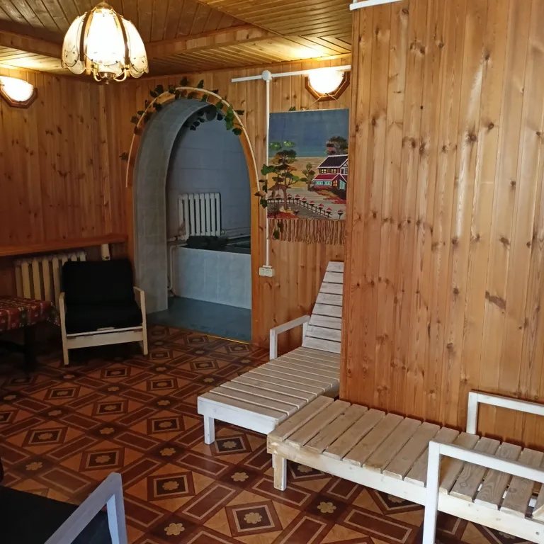 Уютный загородный дом с баней и бассейном