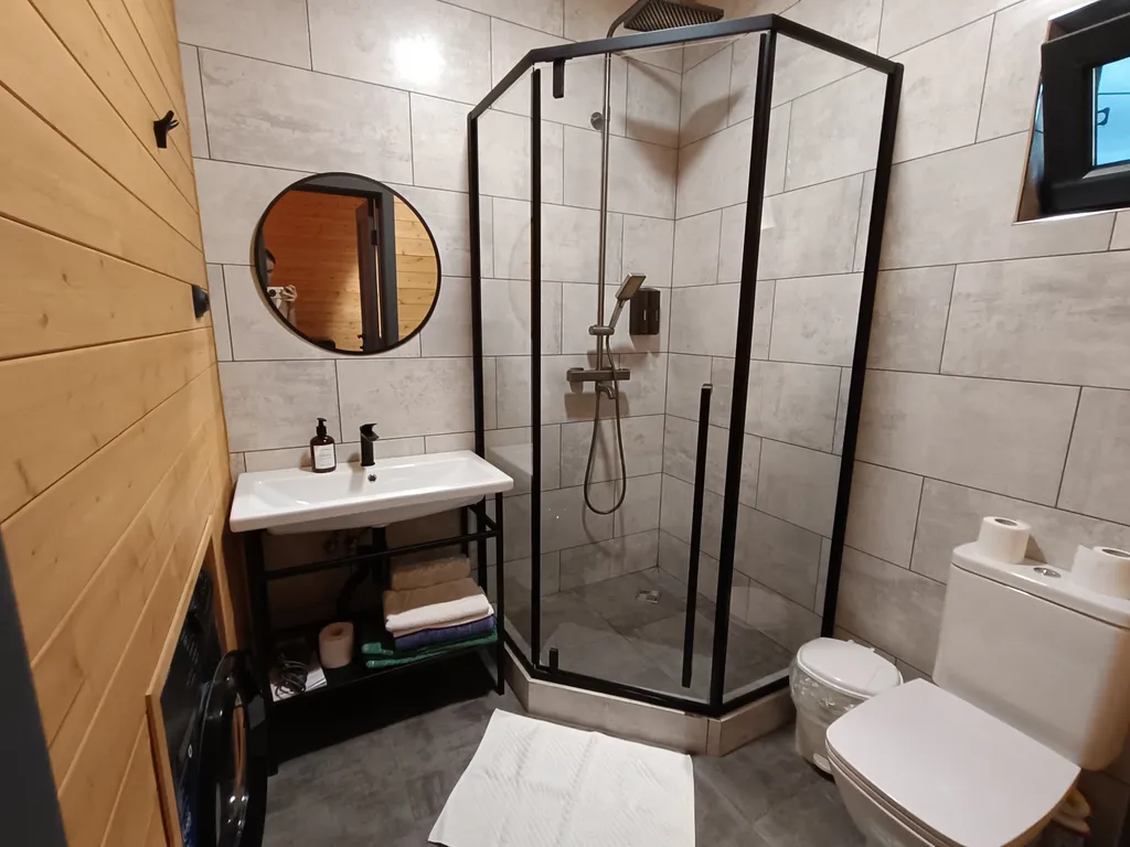 Aframe_KMV дом с горячим джакузи