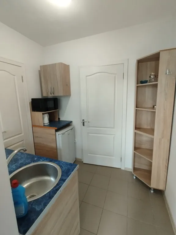 Уютная комната с кухней и беседкой  в частном доме