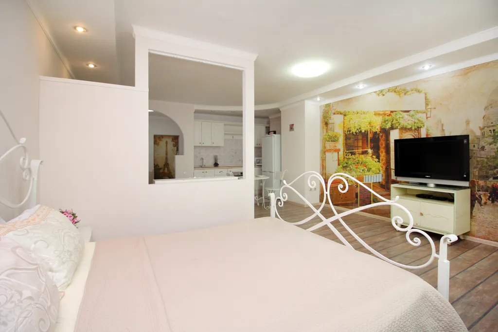 Светлая квартира в стиле Ретро