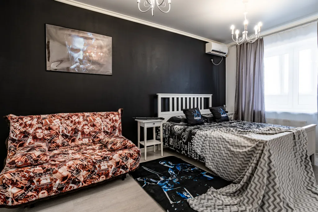Квартира Просторная и стильная квартира в духе Terminator — Краснодар