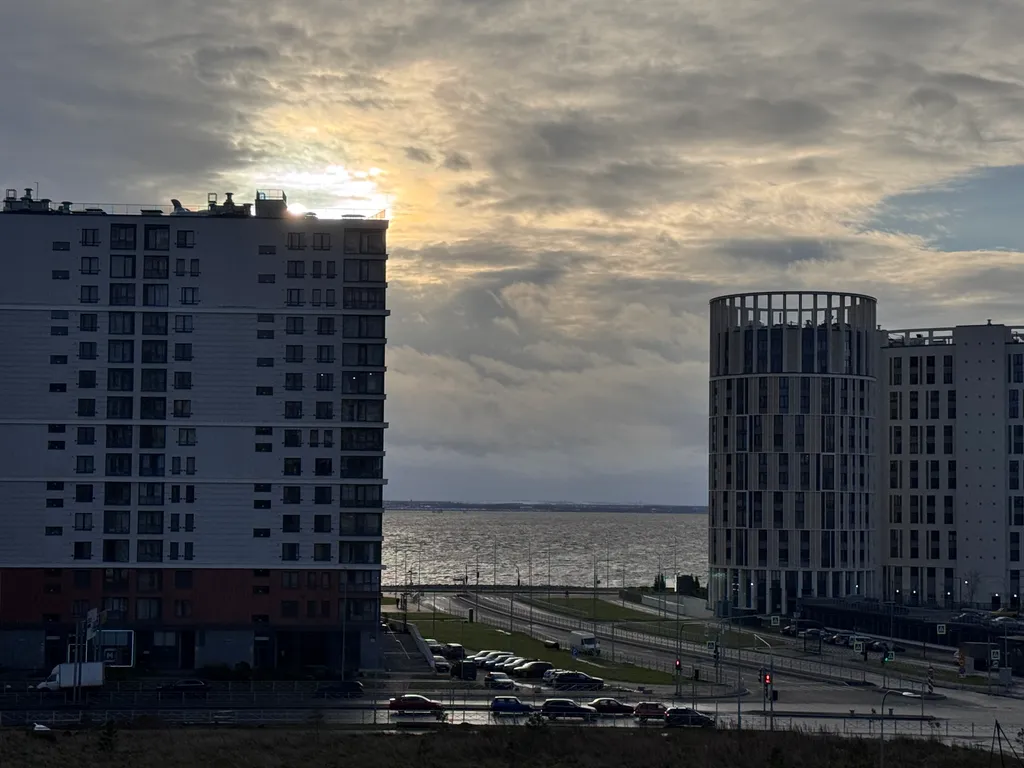 Квартира-студия с видом на залив — аренда посуточно в Санкт-Петербург