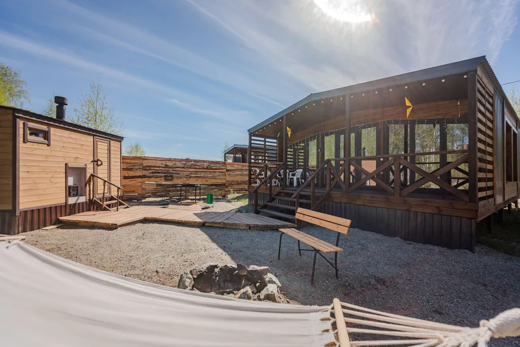 Уютный дом на 6 человек с баней и купелью Гармония