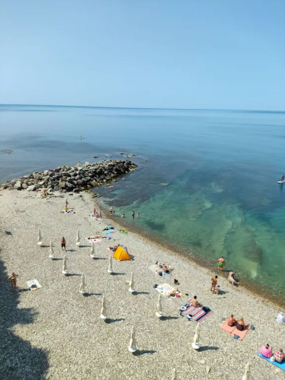 Квартира с видом на лес и море