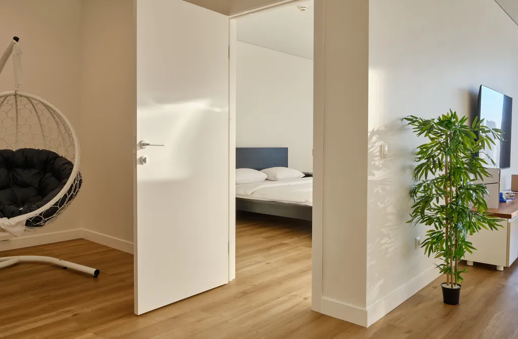 Просторный апартамент на 20 этаже