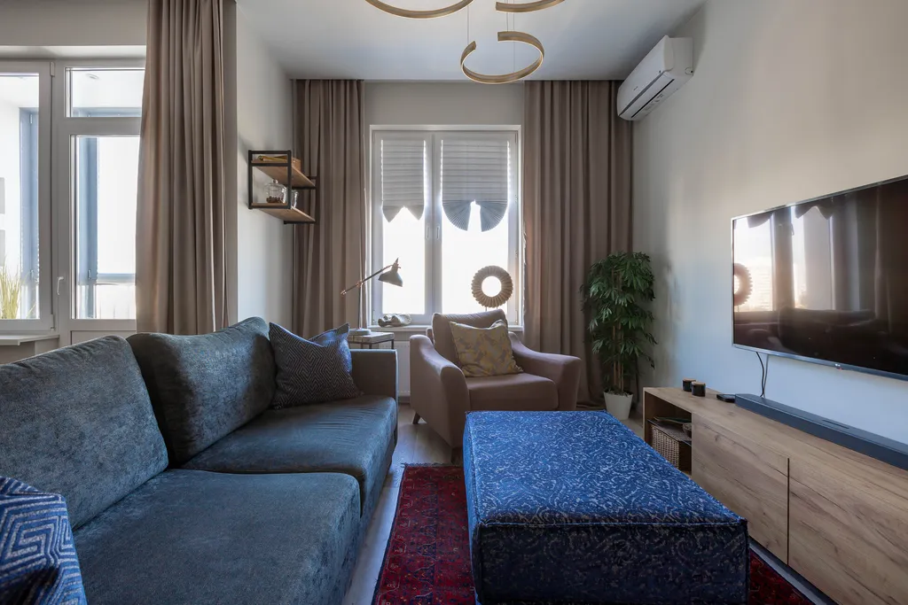 Квартира Новая квартира Голден Скай в 15 минутах от Останкино — Москва