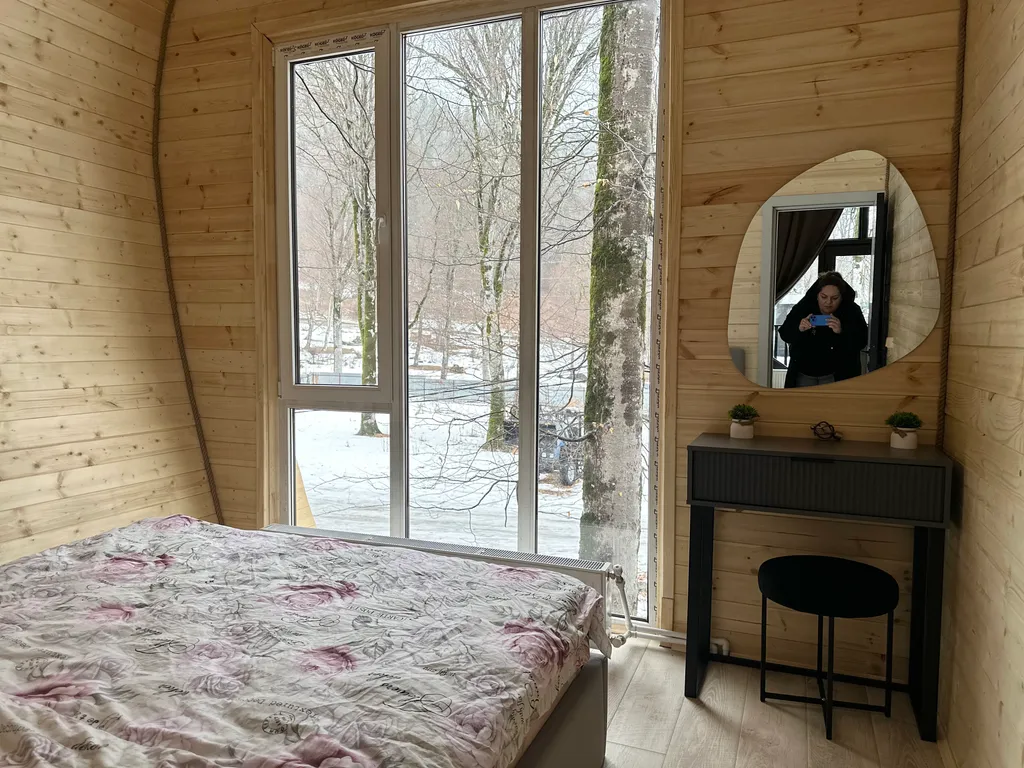 Коттедж - Сердце с видом на горы и лес