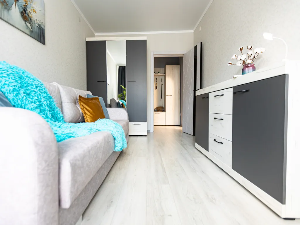 Квартира Квартира Новая евродвушка с просторной кухней-гостиной — Калининград