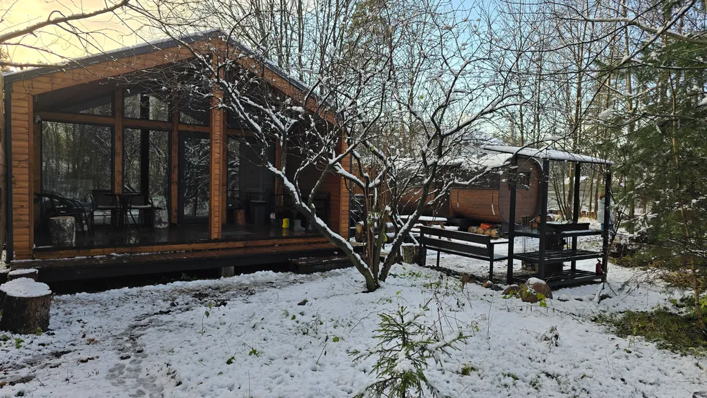 Коттедж Уютный дом в стиле барн — Дятловка