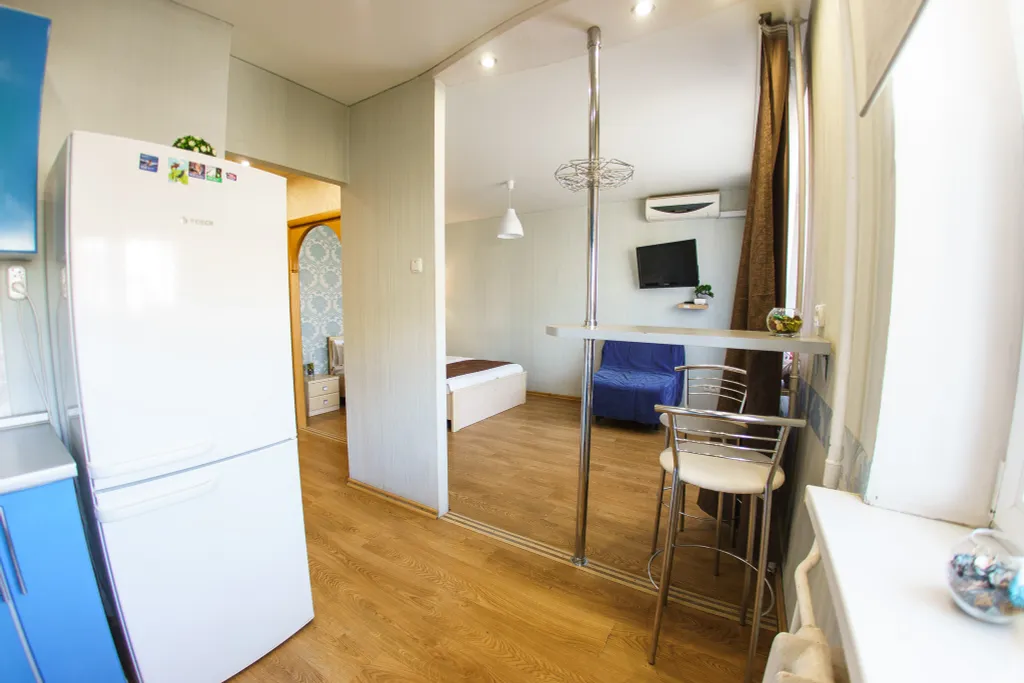 Студия с домашним уютом