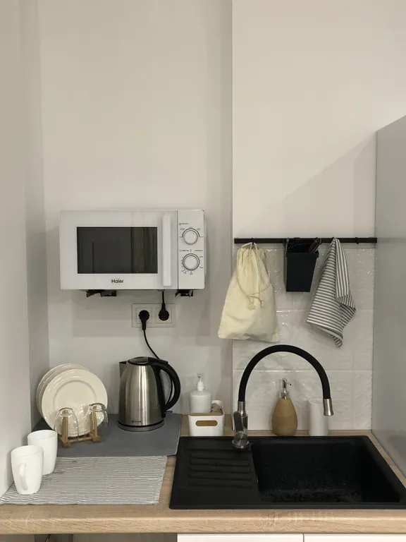 Квартира Квартира Эстетичная студия у моря — 15 минут пешком до пляжа — Адлер