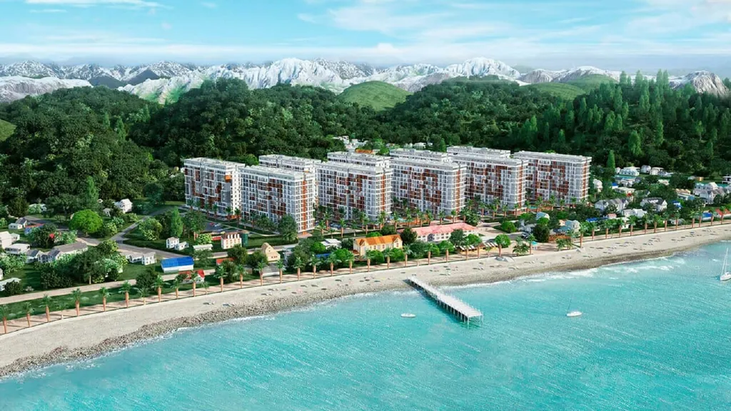 Стильная евродвушка, вид на горы, балкон