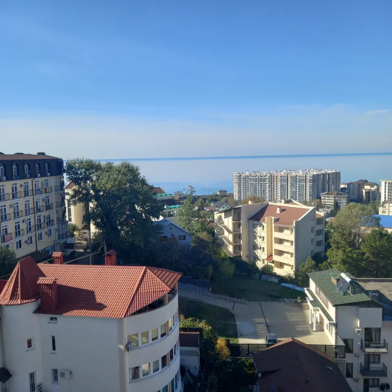 Квартира Квартира с видом на море в ЖК Октябрьский — Сочи