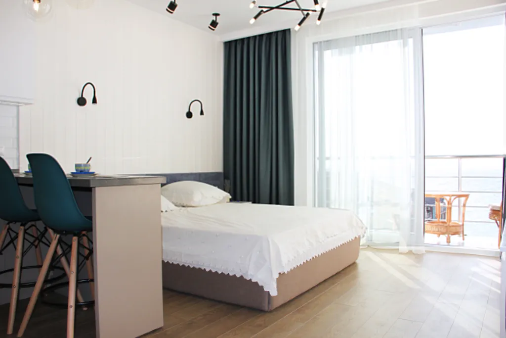 Квартира Студия с видом на море — аренда посуточно в Отрадное