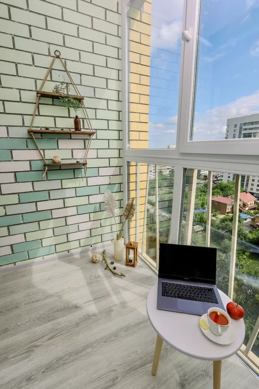 Очаровательная евродвушка с панорамным балконом